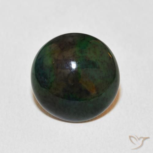 4.06ct Natural Multicolorido Opala, Redondo, Opaco