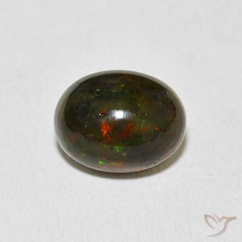 1.89ct Natural Multicolorido Opala, oval, Opaco
