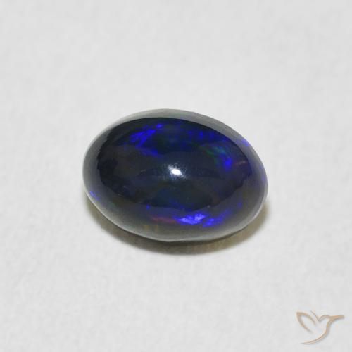 Opala Multicolorido Natural 0.61ct, oval, Opaco
