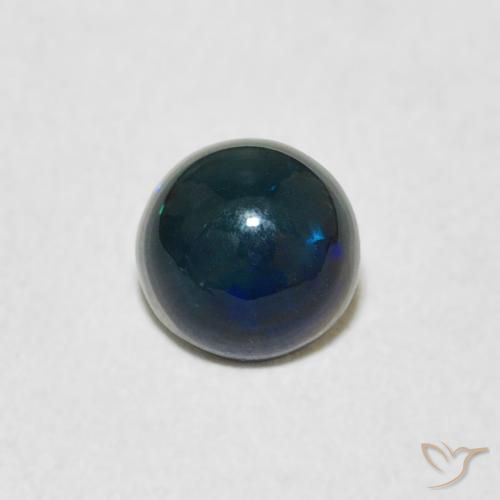 0.40ct Natural Multicolorido Opala, Redondo, Opaco