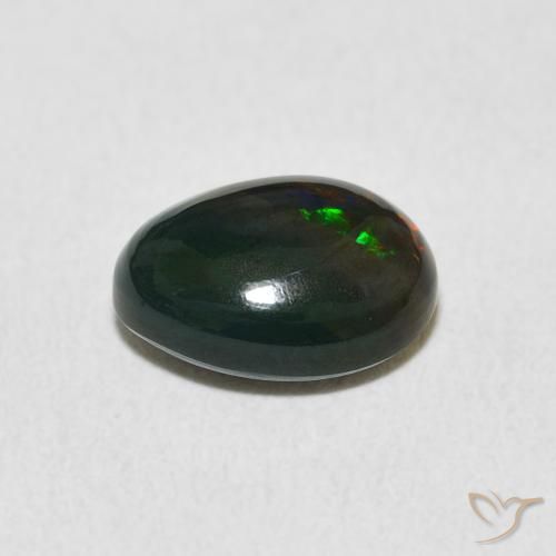 Opala Multicolorido Natural 1.56ct, oval, Opaco
