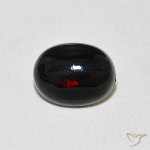 1.65ct Natural Multicolorido Opala, oval, Opaco