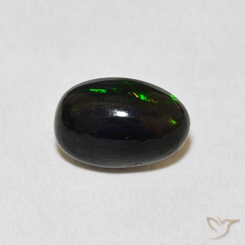 1.24ct Natural Multicolorido Opala, oval, Opaco