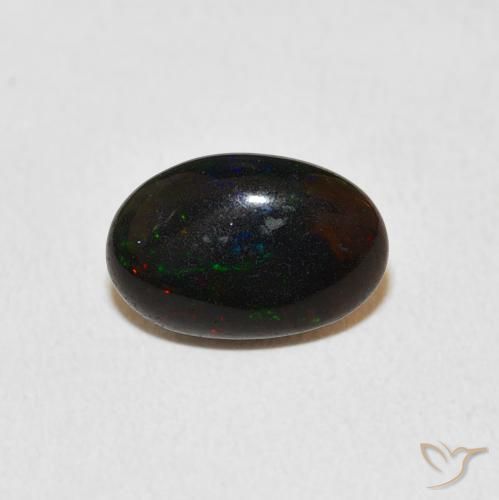 1.08ct Natural Multicolorido Opala, oval, Opaco
