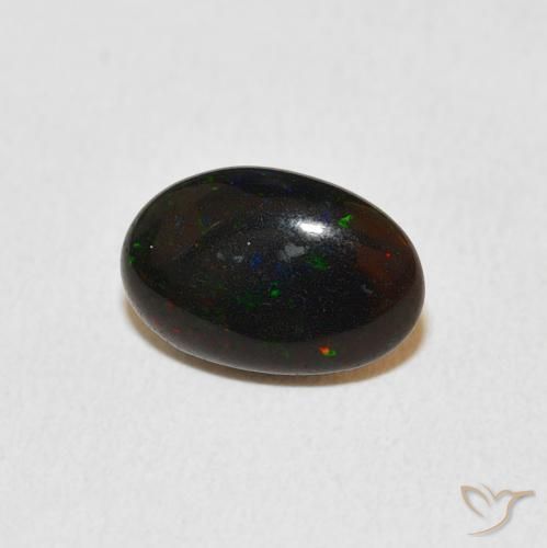 Opala Multicolorido Natural 1.08ct, oval, Opaco