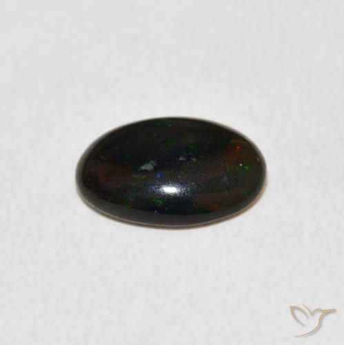 Opala Multicolorido Natural 1.08ct, oval, Opaco