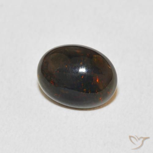 Opala Multicolorido Natural 1.14ct, oval, Opaco