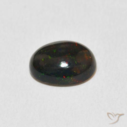Opala Multicolorido Natural 1.14ct, oval, Opaco