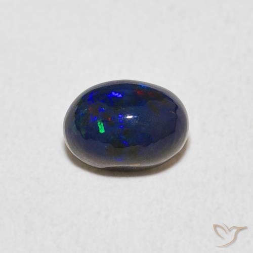 0.57ct Natural Multicolorido Opala, oval, Opaco