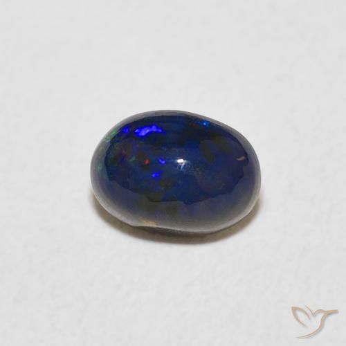 Opala Multicolorido Natural 0.57ct, oval, Opaco