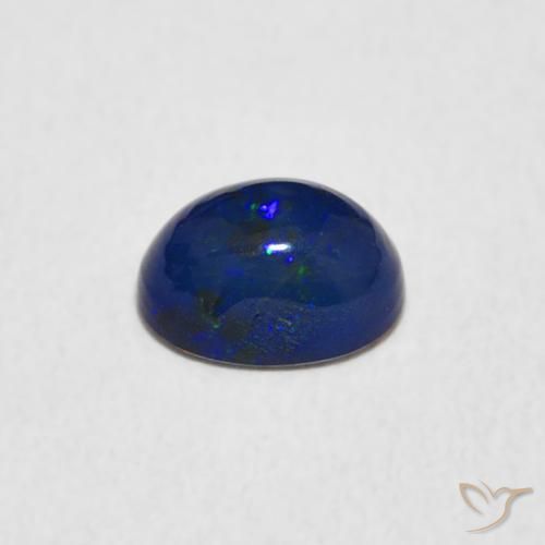 Opala Multicolorido Natural 0.57ct, oval, Opaco