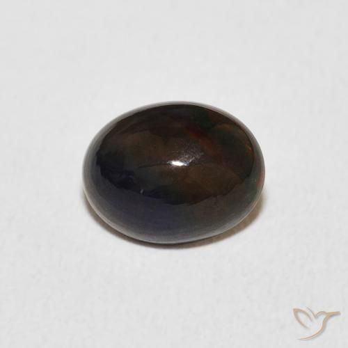 1.29ct Natural Multicolorido Opala, oval, Opaco