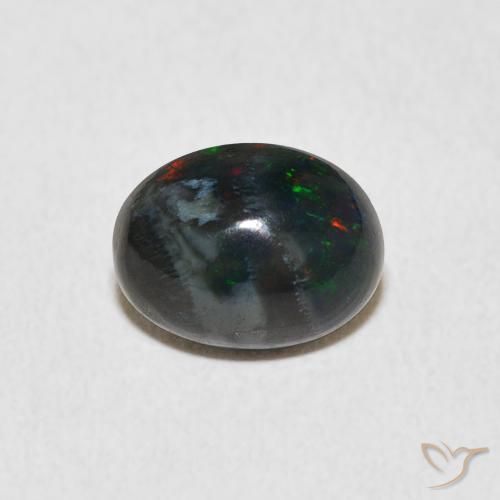 1.16ct Natural Multicolorido Opala, oval, Opaco