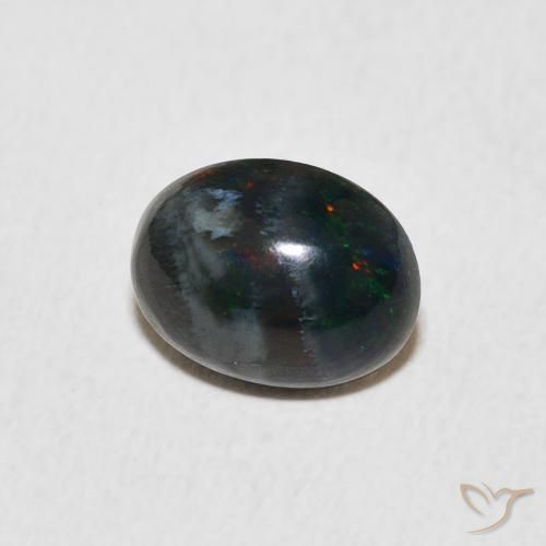 Opala Multicolorido Natural 1.16ct, oval, Opaco