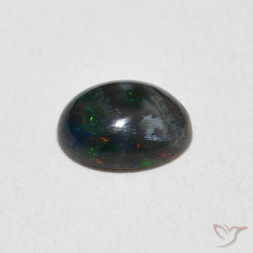 Opala Multicolorido Natural 1.16ct, oval, Opaco