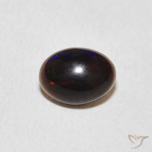 0.82ct Natural Multicolorido Opala, oval, Opaco