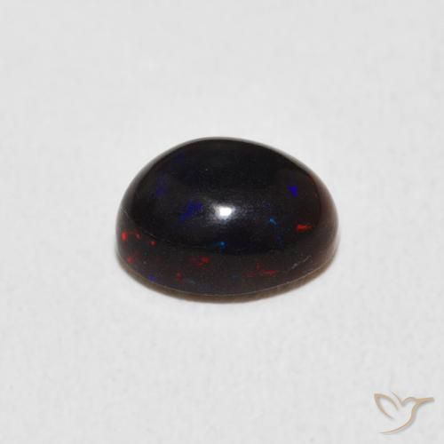 Opala Multicolorido Natural 0.82ct, oval, Opaco