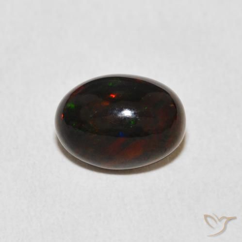 2.46ct Natural Multicolorido Opala, oval, Opaco