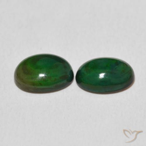 Pedras preciosas de Opala Multicolorido natural de 1.45 ct, oval, Opaco