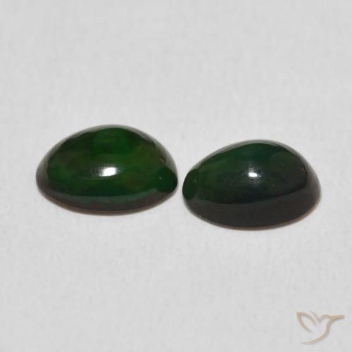 Pedras preciosas de Opala Multicolorido natural de 0.92 ct, oval, Opaco