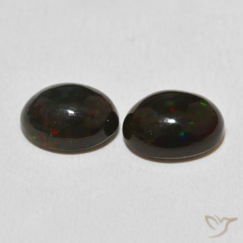 Pedras preciosas de Opala Multicolorido natural de 2.54 ct, oval, Opaco