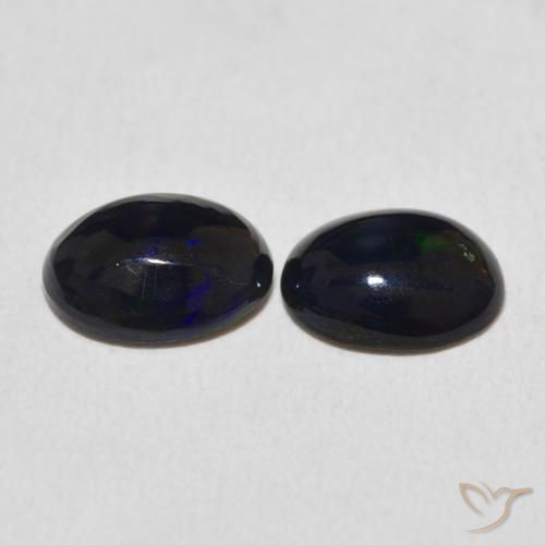 Pedras preciosas de Opala Multicolorido natural de 1.75 ct, oval, Opaco