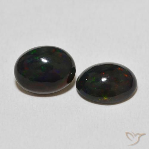 Pedras preciosas de Opala Multicolorido natural de 2.32 ct, oval, Opaco