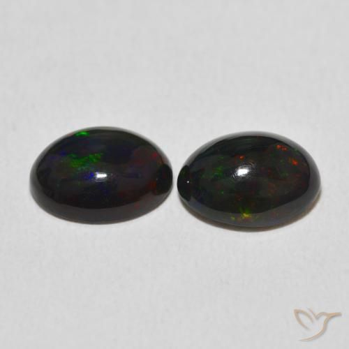 Pedras preciosas de Opala Multicolorido natural de 2.32 ct, oval, Opaco