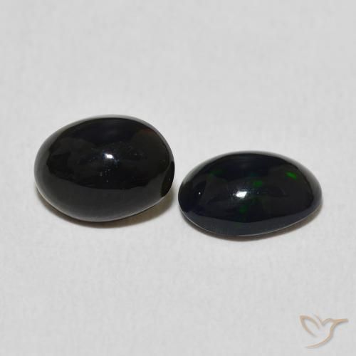 Pedras preciosas de Opala Multicolorido natural de 1.28 ct, oval, Opaco