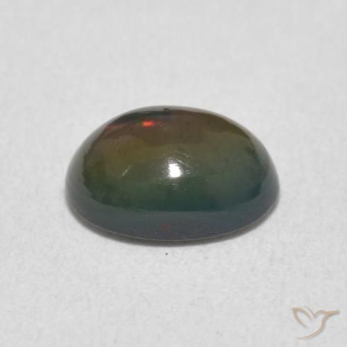 Opala Multicolorido Natural 0.92ct, oval, Opaco