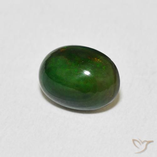 Opala Multicolorido Natural 1.03ct, oval, Opaco