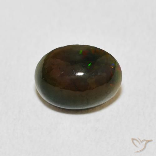 1.04ct Natural Multicolorido Opala, oval, Opaco