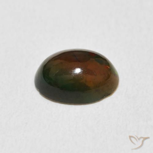 Opala Multicolorido Natural 1.04ct, oval, Opaco