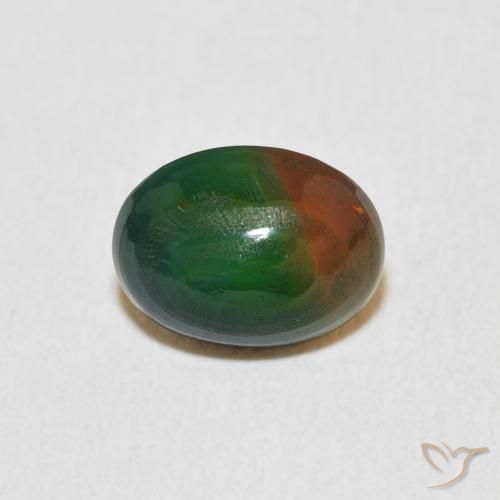 1.16ct Natural Multicolorido Opala, oval, Opaco