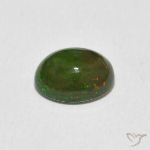 Opala Multicolorido Natural 1.37ct, oval, Opaco