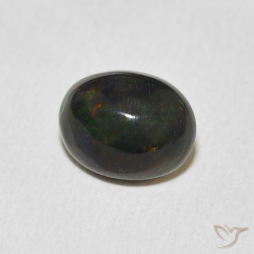 Opala Multicolorido Natural 1.40ct, oval, Opaco