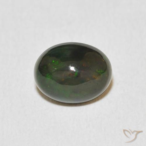 1.19ct Natural Multicolorido Opala, oval, Opaco