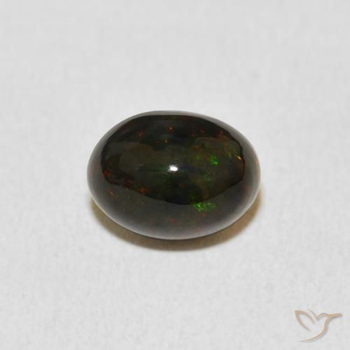 1.09ct Natural Multicolorido Opala, oval, Opaco