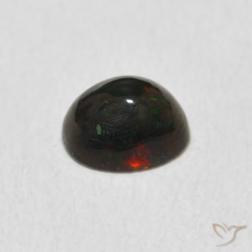 Opala Multicolorido Natural 0.62ct, oval, Opaco