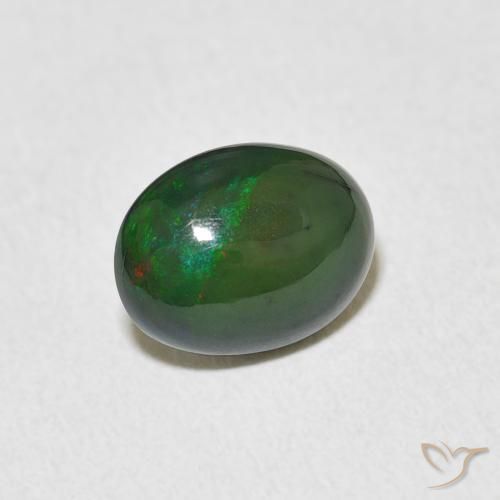 Opala Multicolorido Natural 1.08ct, oval, Opaco