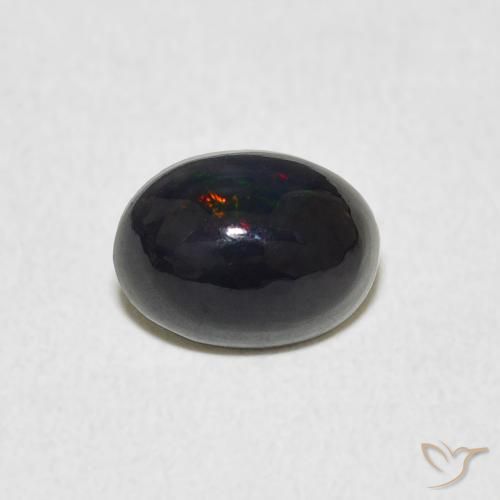 0.70ct Natural Multicolorido Opala, oval, Opaco