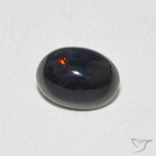 Opala Multicolorido Natural 0.70ct, oval, Opaco