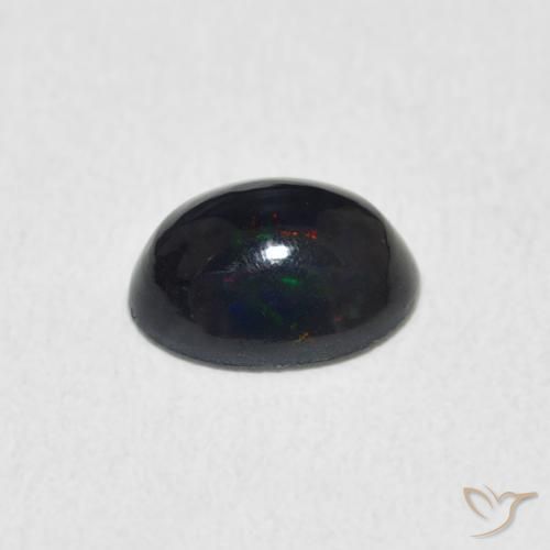 Opala Multicolorido Natural 0.70ct, oval, Opaco