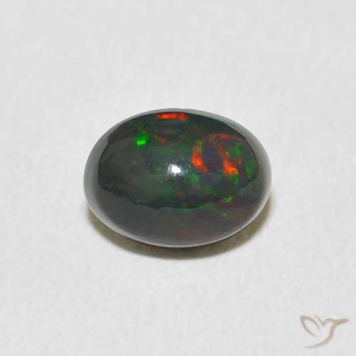 0.91ct Natural Multicolorido Opala, oval, Opaco