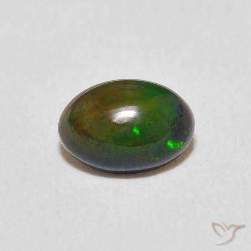 0.36ct Natural Multicolorido Opala, oval, Opaco