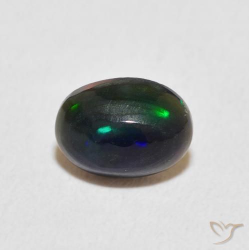 0.54ct Natural Multicolorido Opala, oval, Opaco