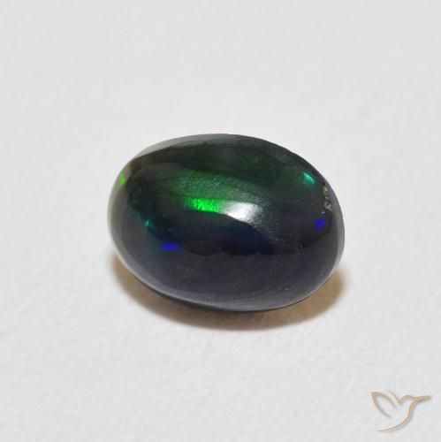 Opala Multicolorido Natural 0.54ct, oval, Opaco