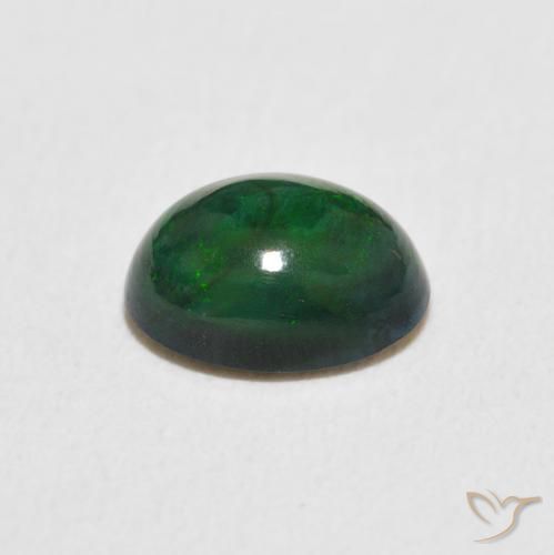 Opala Multicolorido Natural 0.60ct, oval, Opaco
