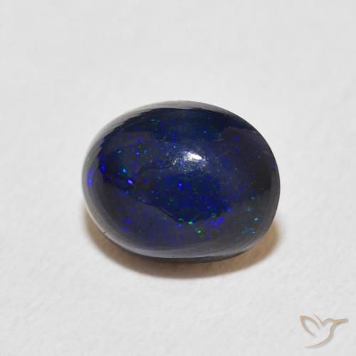 Opala Multicolorido Natural 0.92ct, oval, Opaco