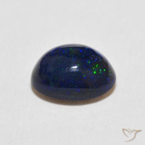 Opala Multicolorido Natural 0.92ct, oval, Opaco
